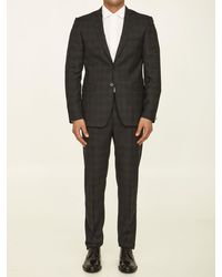 Tonello - Black Prince Of Wales Suit - Lyst