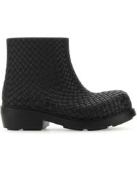 Bottega Veneta - Rubber Fireman Ankle Boots - Lyst