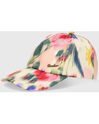 Borsalino - Cardi Baseball Cap Floral Patterned - Lyst