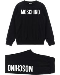 Moschino - Sweatshirt + Joggers Set - Lyst