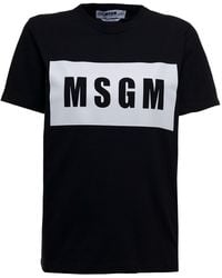 MSGM T-shirts for Women | Online Sale up to 80% off | Lyst