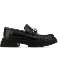 Ferragamo - Gancini-Buckle Leather Loafers - Lyst