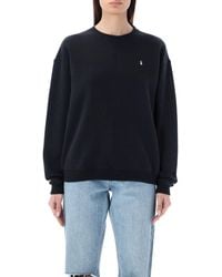 Polo Ralph Lauren - Polo Ralph Lauren Cotton Fleece Crewneck Sweatshirt - Lyst