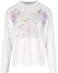 Our Legacy - Farewell Angelic Print Cotton T-Shirt - Lyst