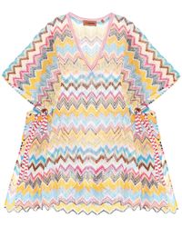 Missoni - Knitted Cover-Up Dress - Lyst