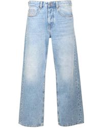 DIESEL - Relaxed 2001 D-Macro Jeans Light - Lyst