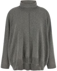 Alberta Ferretti - Central Stitching Sweater - Lyst