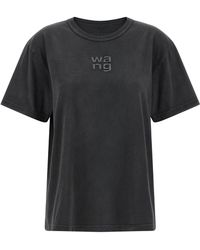 T By Alexander Wang - 'Hotfix Logo' T-Shirt - Lyst