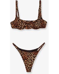 MC2 Saint Barth - Perlamir Nylon Bikini Print - Lyst