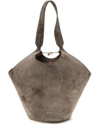 KHAITE - Lotus Small Shulder Bag Calf Leather Bos Taurus Shoulder - Lyst