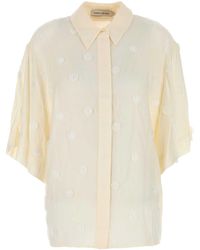 Camilla & Marc - Ivory Viscose Ottilie Shirt - Lyst