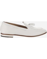 Francesco Russo - Leather Moccasins - Lyst