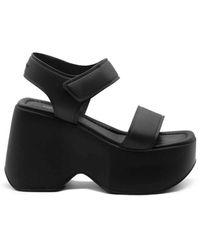 Vic Matié - Rubber Wedge With Strap Closure - Lyst