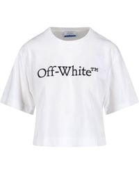 Off-White c/o Virgil Abloh - T-Shirts And Polos Cotton - Lyst