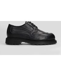 J.L-A.L Tracer Derby Shoes in Black for Men | Lyst