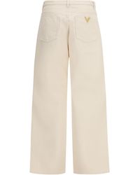 Valentino - Denim Pants Cotton Jean - Lyst
