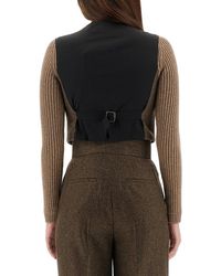 Max Mara - Vest Bikini1234 Wool Waistcoats & Gilets - Lyst
