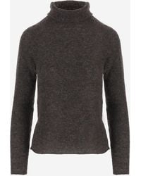 Bruno Manetti - Sweater Alpaca And Wool Blend - Lyst