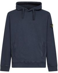 Stone Island - Stretch Organic Cotton Hoodie - Lyst