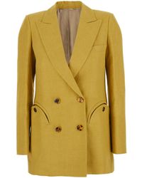 Blazé Milano - Midday Sun' Double-Breasted Jacket - Lyst