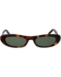 Saint Laurent - Saint Laurent Sl557 Tortoiseshell Acetate Sunglasses — Havana - Lyst
