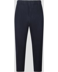 Homme Plissé Issey Miyake - Basic Slim Trousers - Lyst