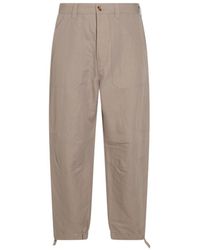 Brunello Cucinelli - Drawstring Relaxed Fit Trousers - Lyst