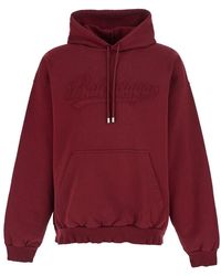 Balenciaga - Hoodie Cotton Sweatshirts - Lyst