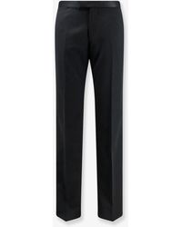 Tagliatore - Tuxedo Virgin Wool Trousers - Lyst