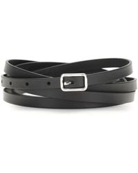 Givenchy - Double Belt Calf Leather Bos Taurus E Braces - Lyst
