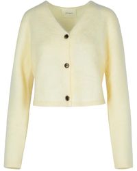 Lisa Yang - Filippa Cream Cashmere Cardigan - Lyst