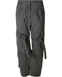 Acne Studios - Multi Pockets Layered Cargo Pants - Lyst
