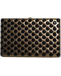 Dolce & Gabbana - Gold Crystal Bifold Clutch Evening Party Purse Bag - Lyst
