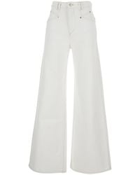 Isabel Marant - 'Lemony' Jeans With Logo Patch On The Rear - Lyst