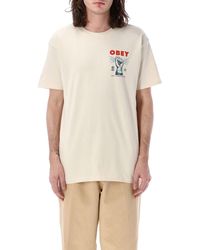 Obey - New Clear Power T-Shirt - Lyst