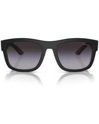 Prada Linea Rossa - Ps 01Zs 1Bo09U Nero Opaco Sunglasses - Lyst