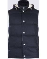 Eleventy - Wool Down Jacket - Lyst