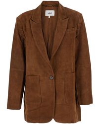 Ba&sh - Jacket Mosty Suede Blazers - Lyst