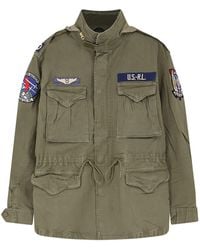 Polo Ralph Lauren - The Iconic Military Jacket With Logo - Lyst