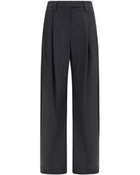 Brunello Cucinelli - Tailored Virgin Wool Pants - Lyst