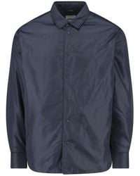 Aspesi - Tailored Fit Button-Down Shirt With Pointed Collar - Lyst