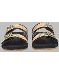Burberry - Mule Sandals Urchin Calf Leather - Lyst