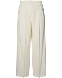 Golden Goose - Virgin Wool Blend Trousers - Lyst