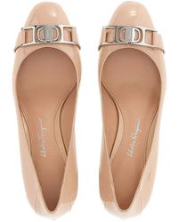 Ferragamo - 50Mm Vara Chain Pumps - Lyst