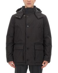 Fay - Technical Fabric Caban - Lyst