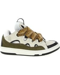 Lanvin - Curb Sneakers Bos Taurus Polyester - Lyst