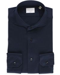 Xacus - Knitted Shirt - Lyst