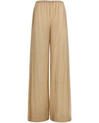 Ermanno Scervino - Pants With Strass Polyester; Polyamide - Lyst