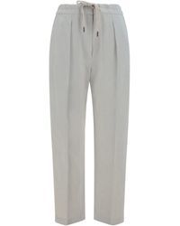 Brunello Cucinelli - Pants - Lyst