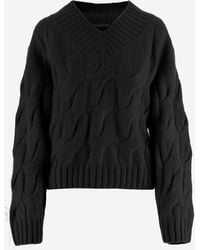 Allude - Sweater Cashmere And Silk - Lyst